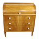 Teak roll-top desk – Sweden, 1960s