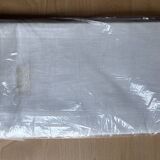 Vintage linen and cotton sheet, new in packaging