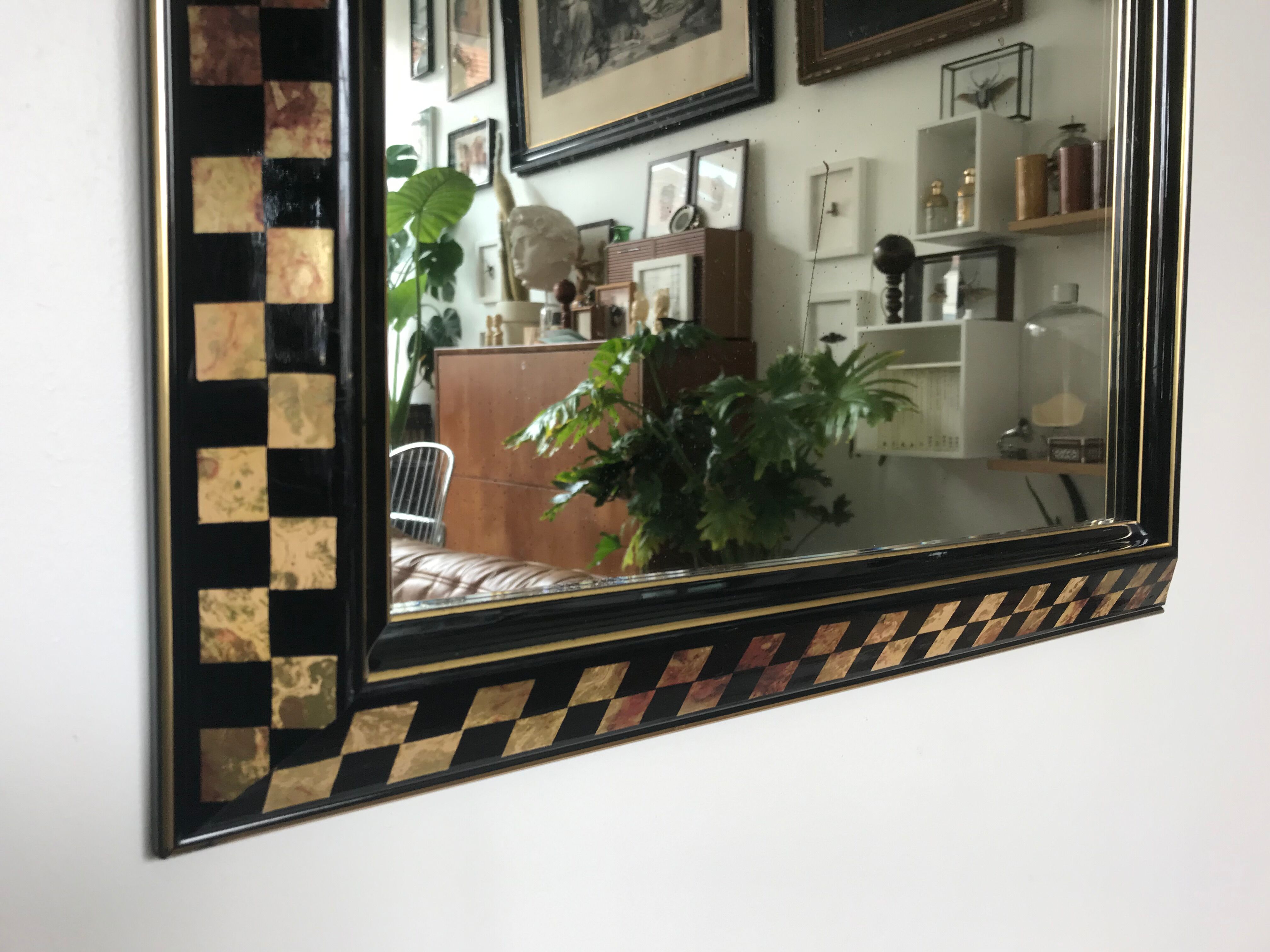 Mirror checkerboard 70 x 52 cm