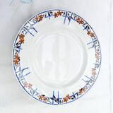6 assiettes plates anciennes Moulin des Loups