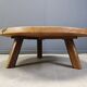 Brutalist tripod coffee table, 1960s