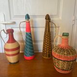 Vintage scoubidou bottle series