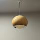 Space age lamp bud gradient brown harvey guzzini, 60s