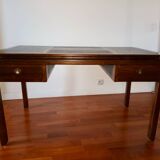 Handcrafted solid wood desk with 2 drawers