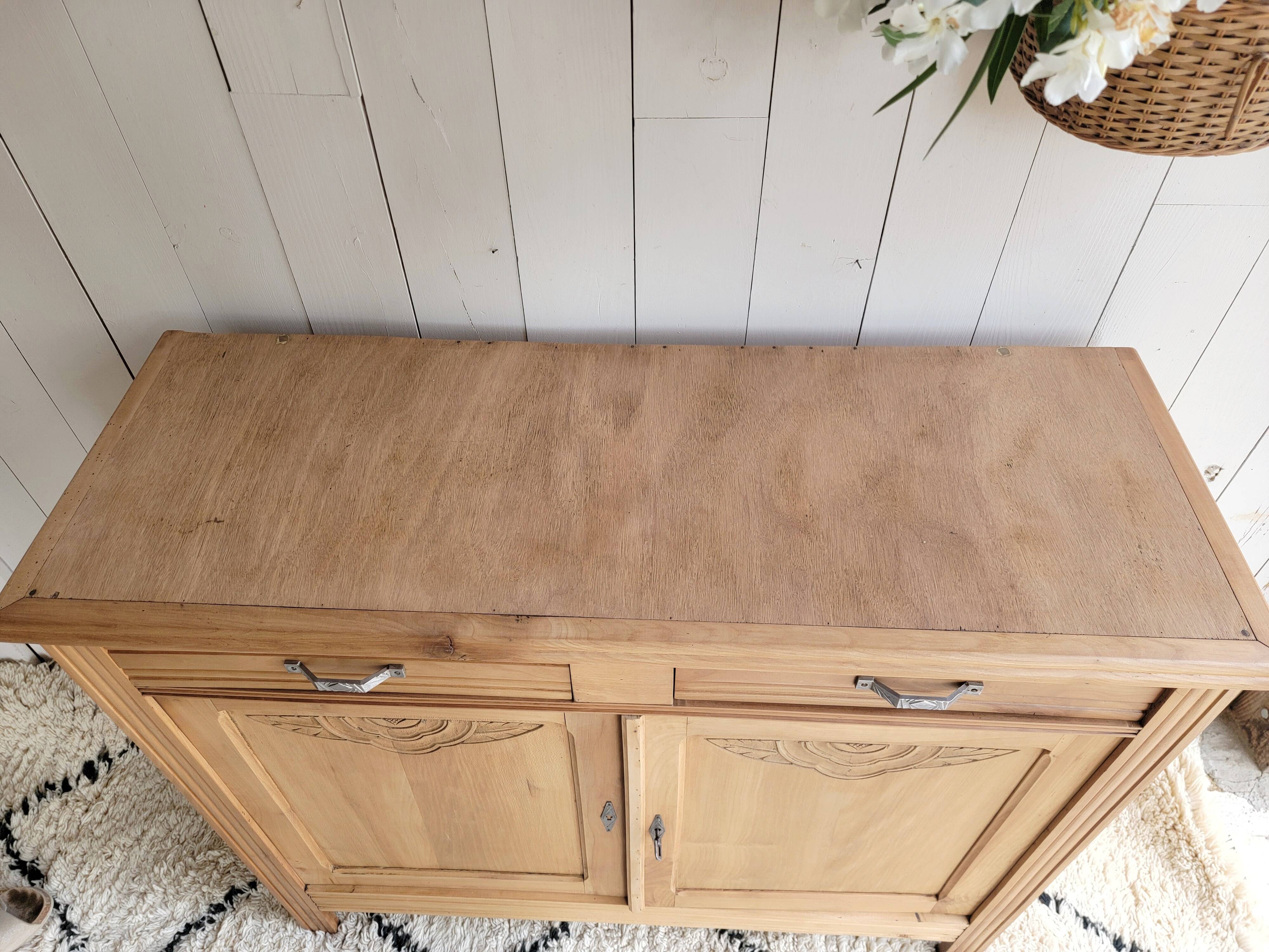 Antique art deco sideboard completely renovated
