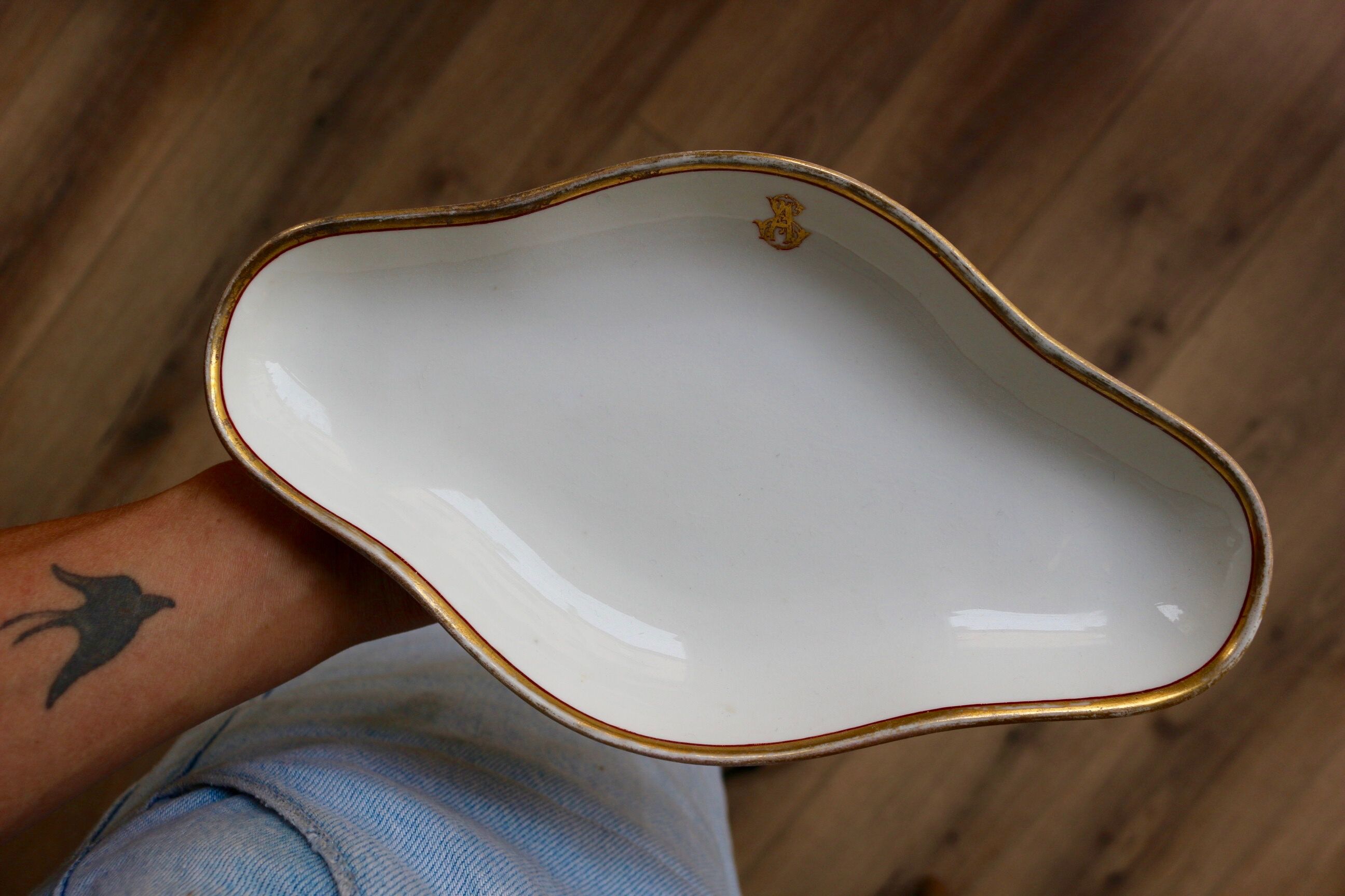 Ravier Porcelaine de Limoges W.Guerin & Cie