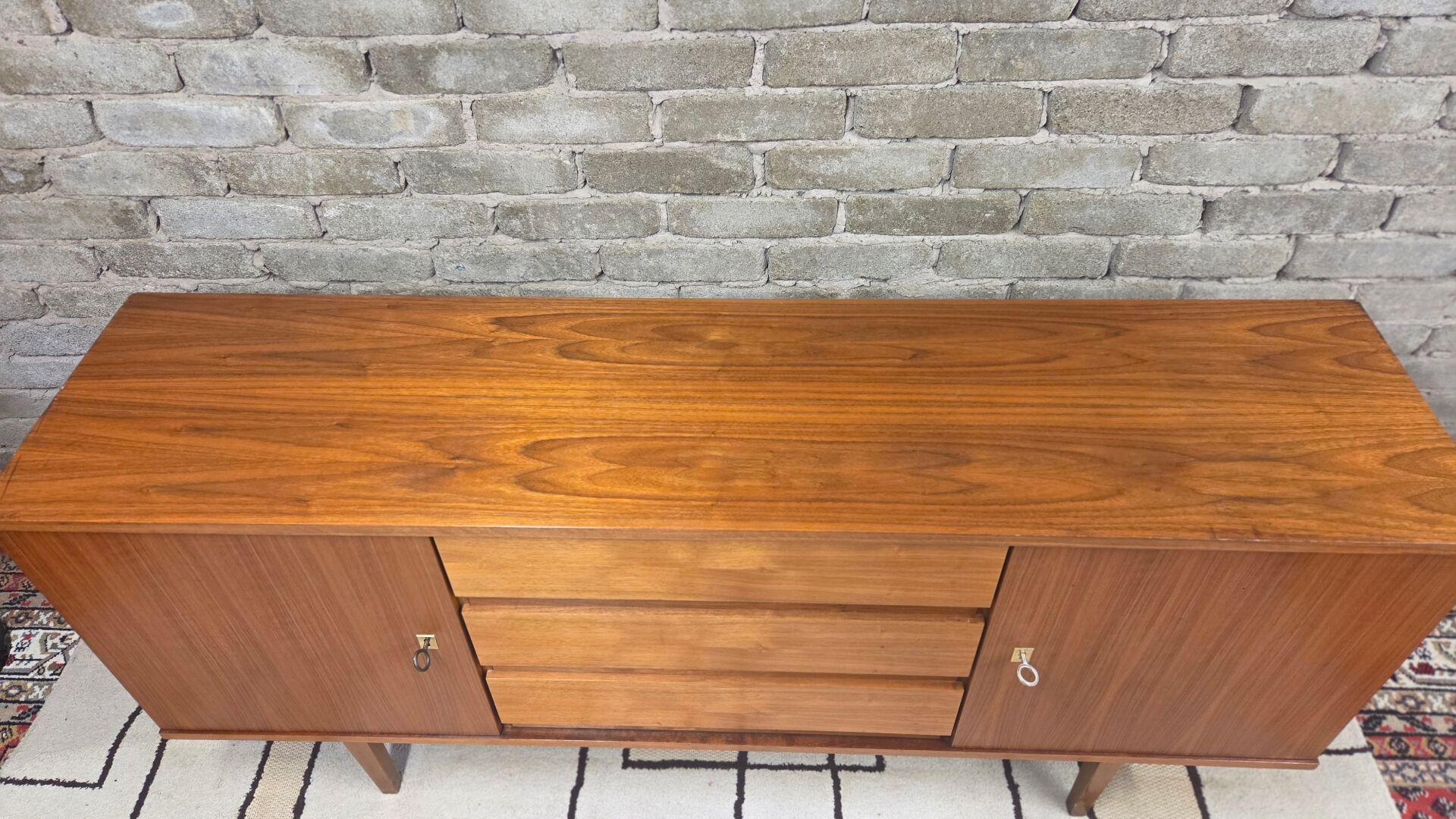 Vintage Scandinavian teak enfilade – 1960s