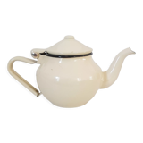Enamelled teapot