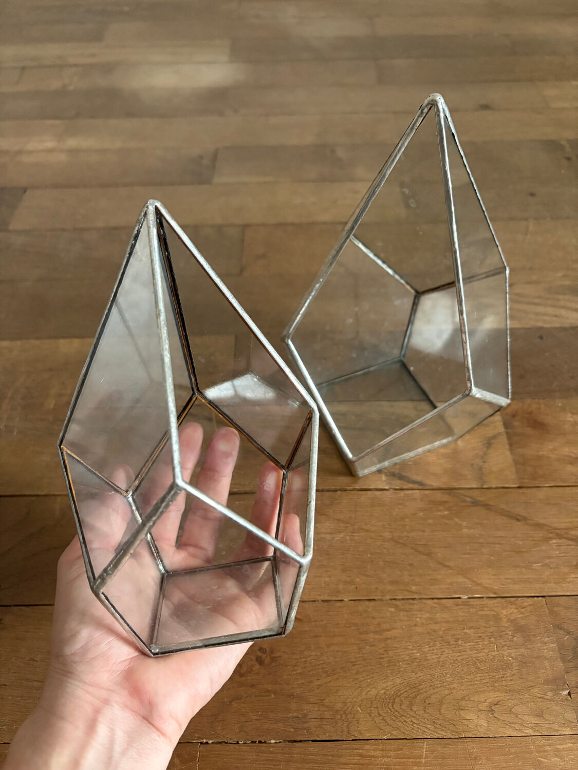 Terrarium candle holder interior decor home