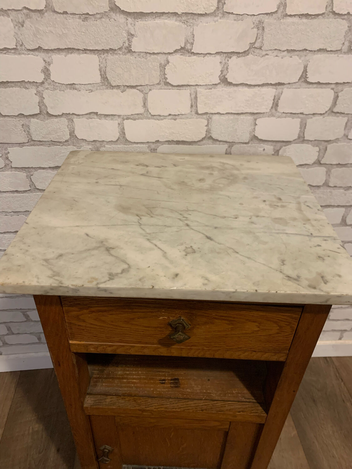 Antique bedside table 1950