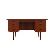 Teak desk, Danish design, 1970s, made in Denmark