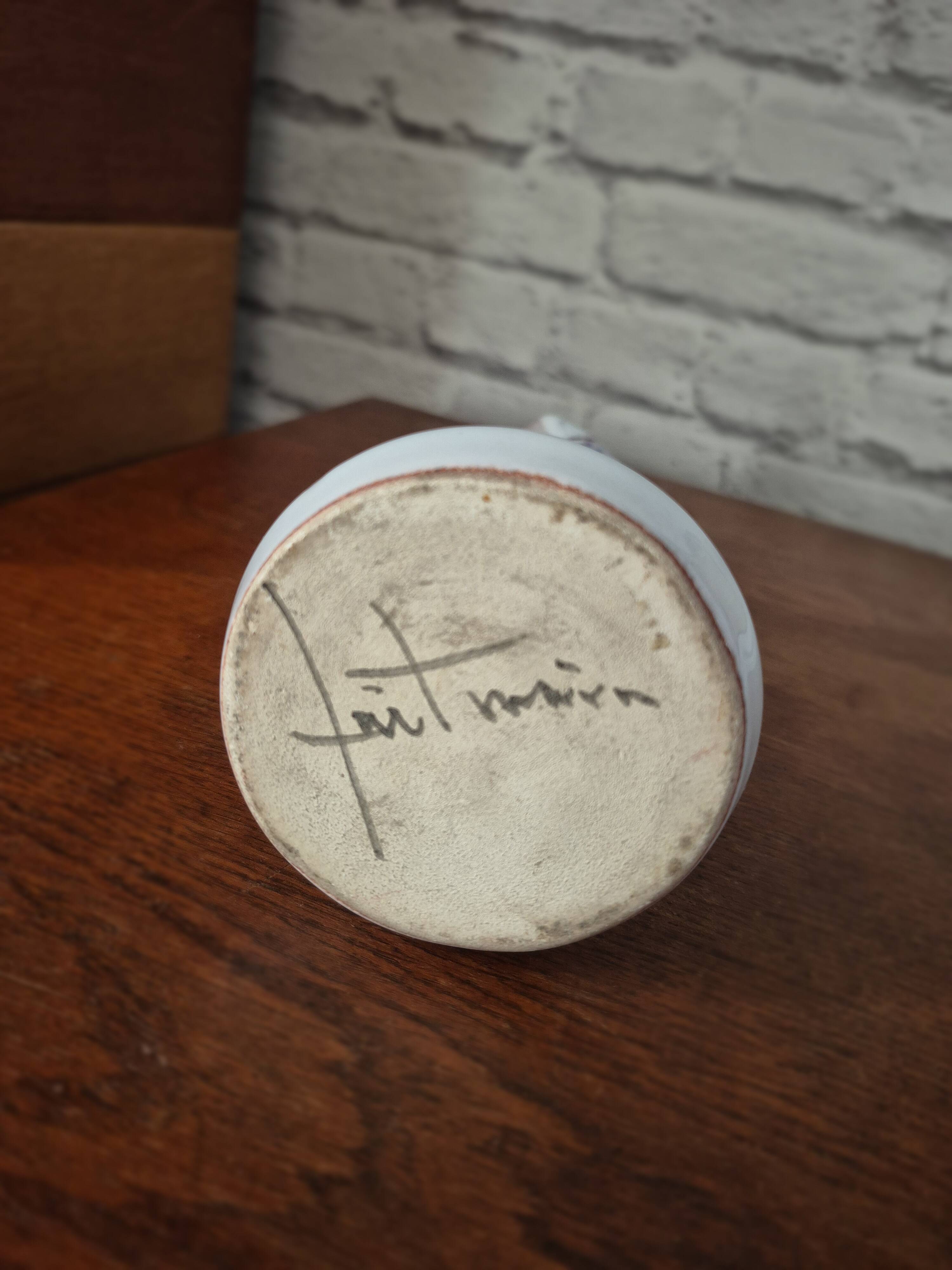 Vintage 60s thistle vase