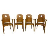 Very rare armchair no. 813 /1F by Josef Hoffmann for Jacob Josef Kohn