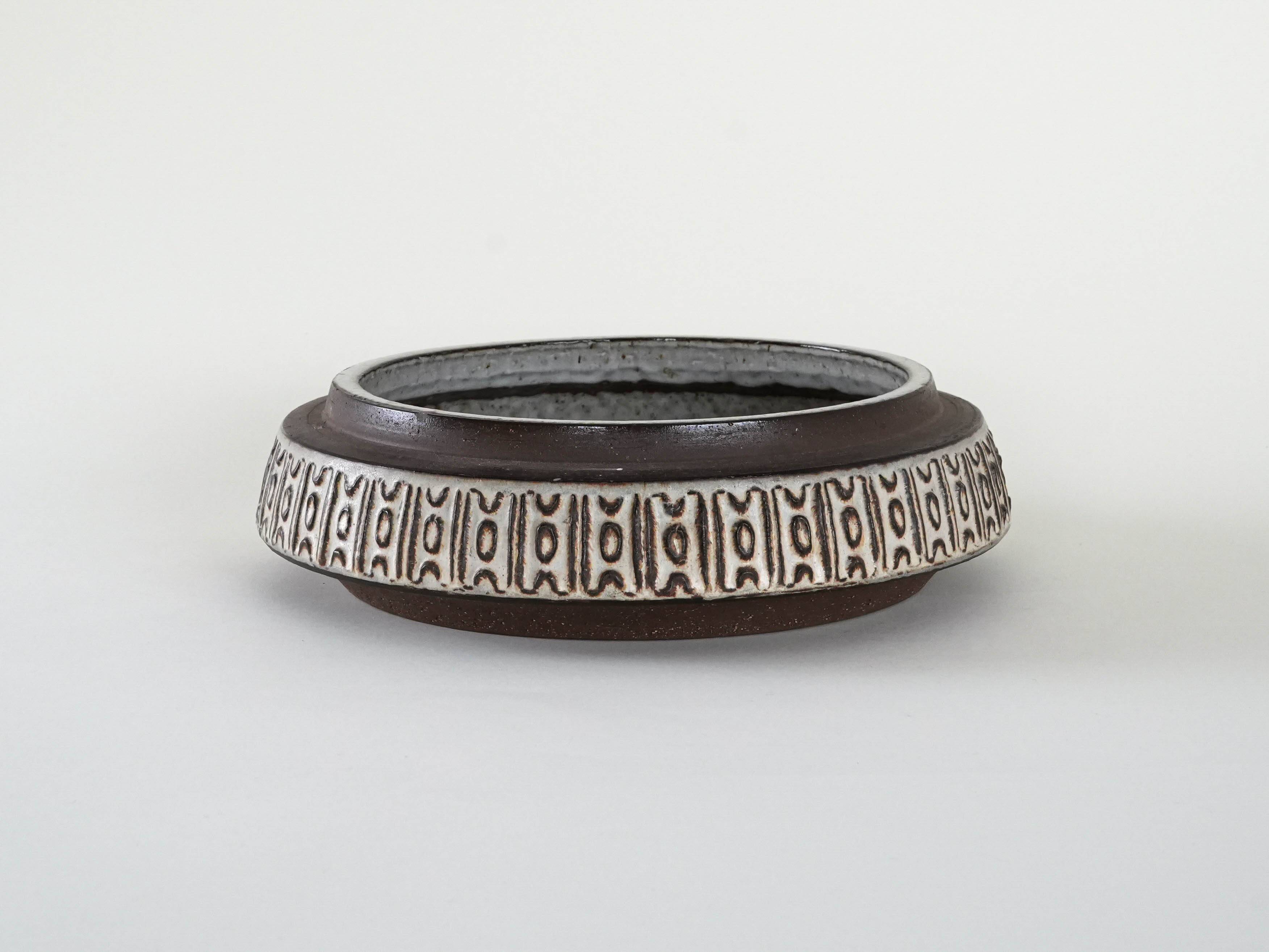 Ceramic bowl, Danish design, 1960s, designer: Michael Andersen