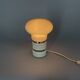 Mid-century Metal & Milk Glass Table Lamp, Italy