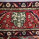 Tapis persan fait à la main en laine rouge 283x420cm