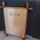 Old bamboo mirror