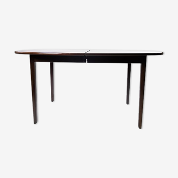 Table à manger Rungstedlund en acajou conçue par Ole Wanscher, années 1960