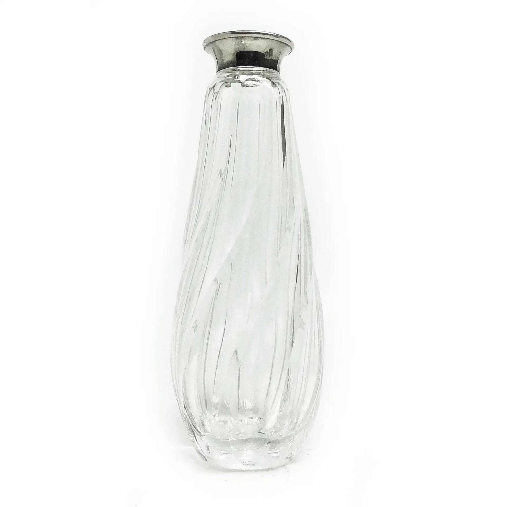 Art Deco vase, crystal, Norway, 1950s