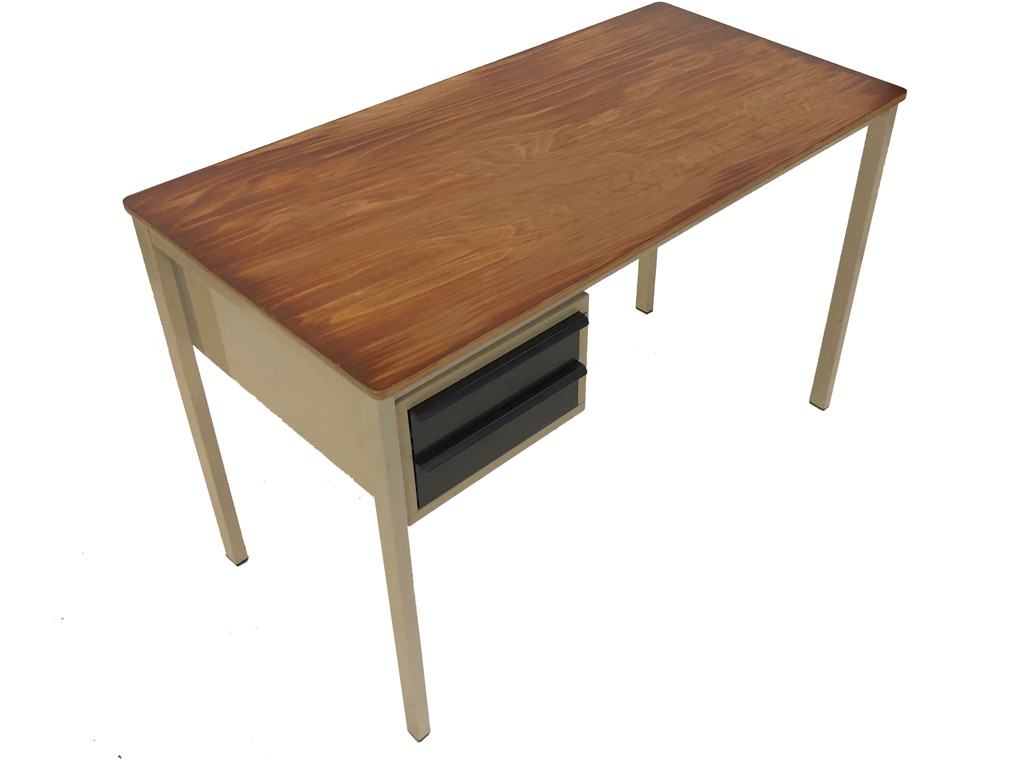 Bureau vintage avec chaise Marko & Galvanitas années 60 Pays-Bas