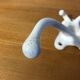 Cast iron hook 4 horns