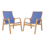 Set of Danish seats designed by Finn Østergaard for Kvist Møbler, 1970s