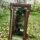 Corner mirror - wood and gilded brass - Napoleon style