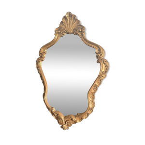 Ancien Miroir Louis XV - rocaille rococo