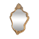 Antique Louis XV Rocaille Rococo Gilded Wall Mirror