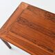Grande table basse Alberts Tibro en palissandre Danemark 1970