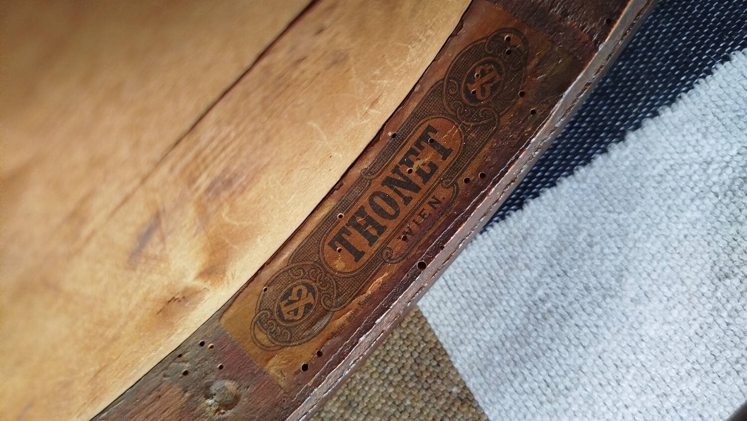 4 chaises Thonet modèle 20
