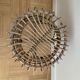 Vintage rattan stool