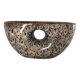 Brown ceramic vase