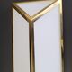 Vintage wall lamp 1970 plexiglass & brass