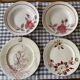 Assiettes dépareillées