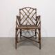 Fauteuil en rotin et bambou