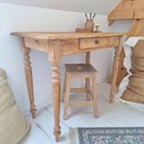 Bureau / Console / Table d'appoint de ferme style campagne en bois massif