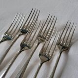 Ridoux Cie silver plated table forks