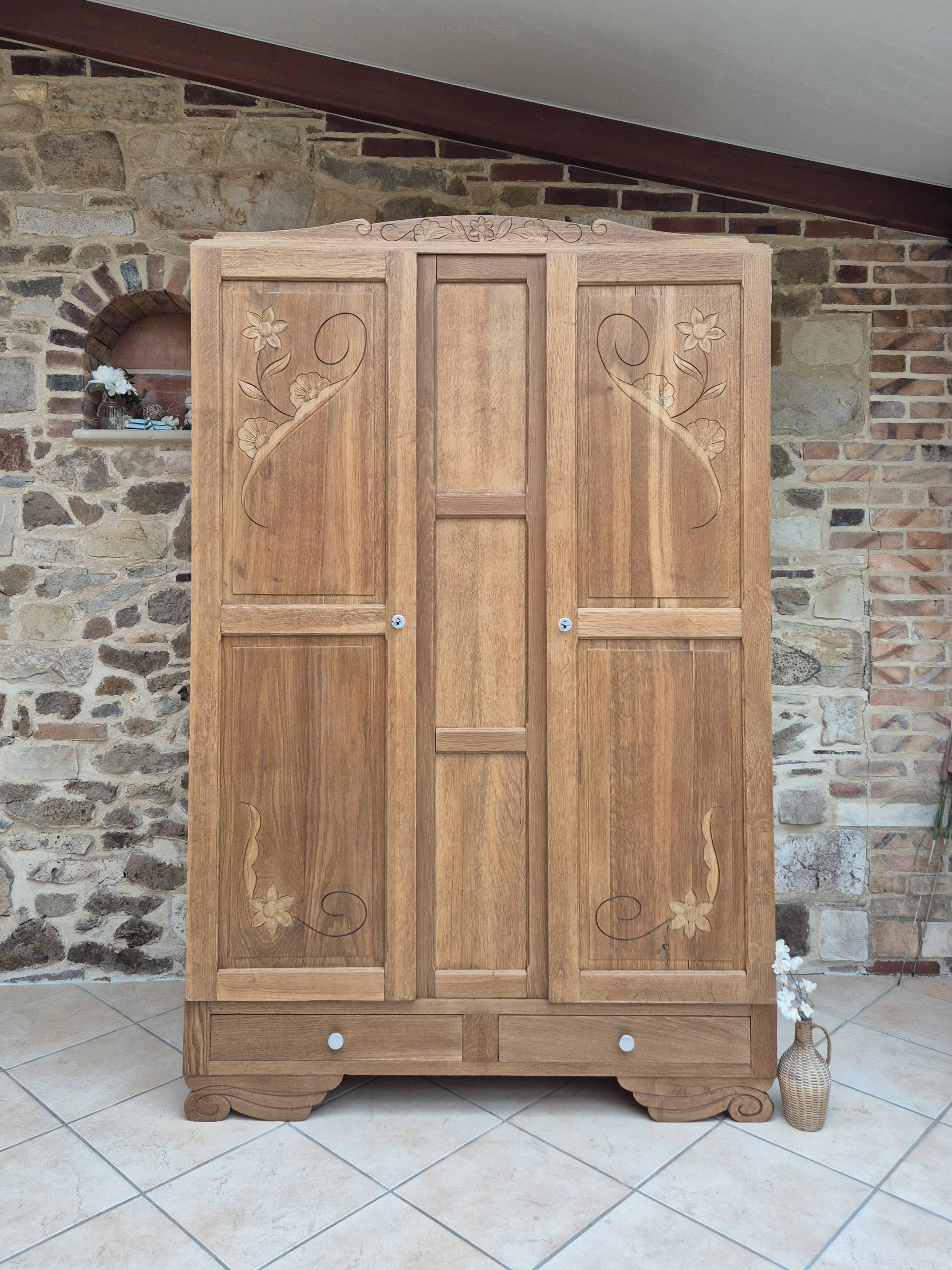 Parisian Art Deco wardrobe