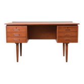 Mid-Century Danish Teak Executive Desk, 1960s.