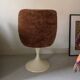 Chaise tulipe velours 1970