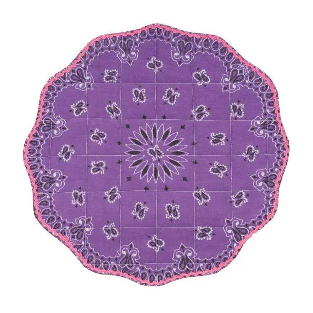 Set de table bandana - lilas