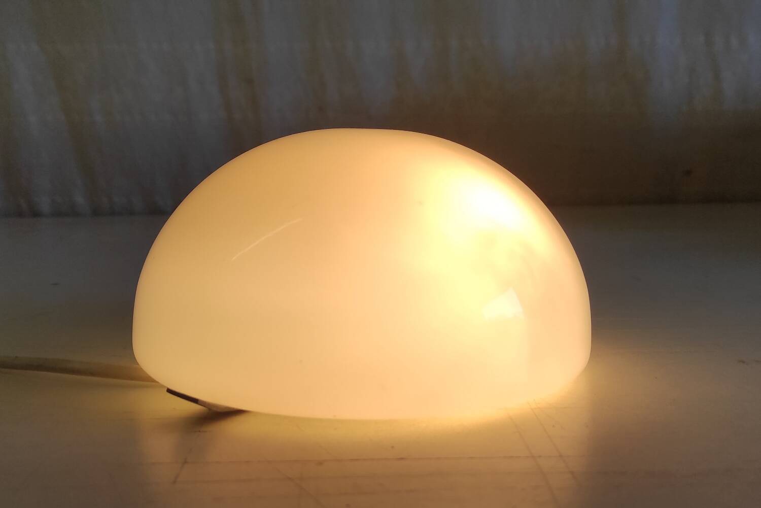 Ceiling light or globe wall light opaline diameter 15 cm - mid 20th century