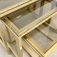 Trio de tables gigognes