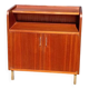 Mid-century modernist sideboard in vintage rosewood Scandinavian style