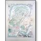 Saint-Germain-en-Laye, printed map from 1883.