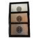 Lacquered Vietnamese trays in a set of 3.