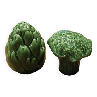Slush salt and pepper shakers