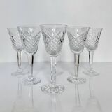 6 Verres à Liqueur en Cristal - Taille diamant