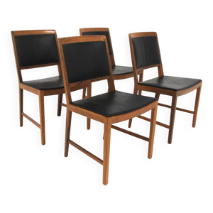 set de 4 chaises ''Facett - 1970